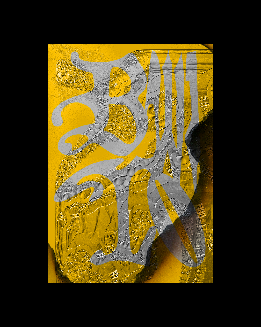 Poster Yellow